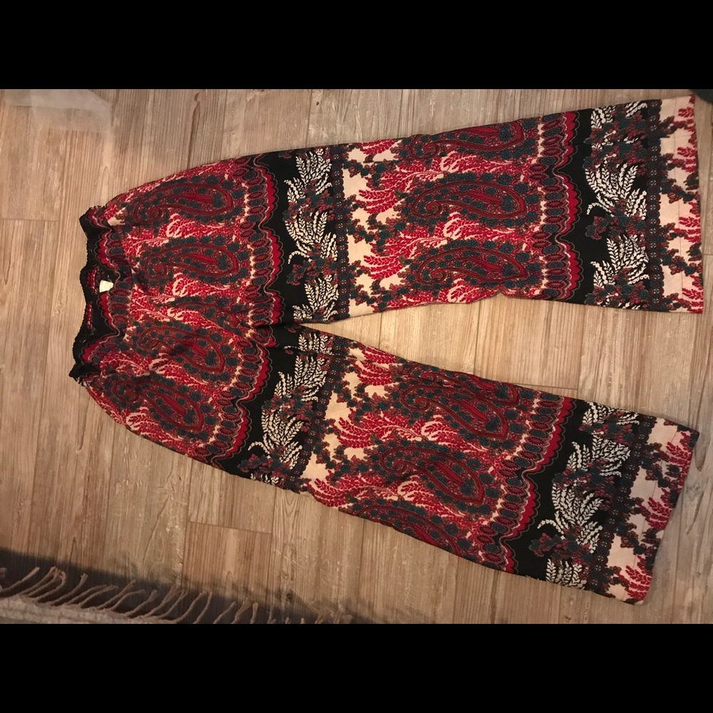 Silk pants